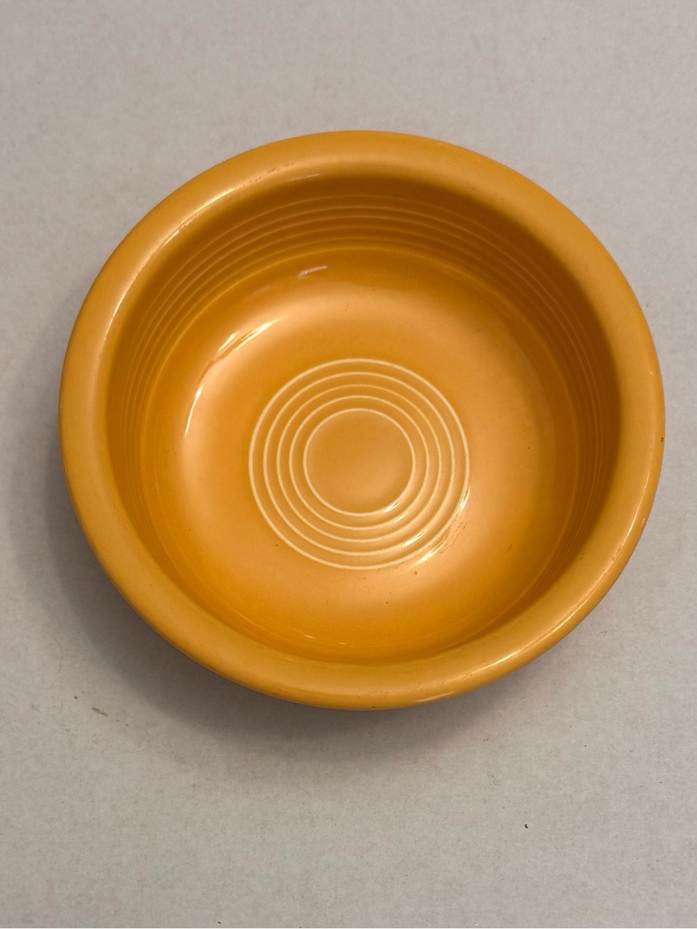 Vintage Fiestaware 5 1/2” Fruit Bowl Original Yellow